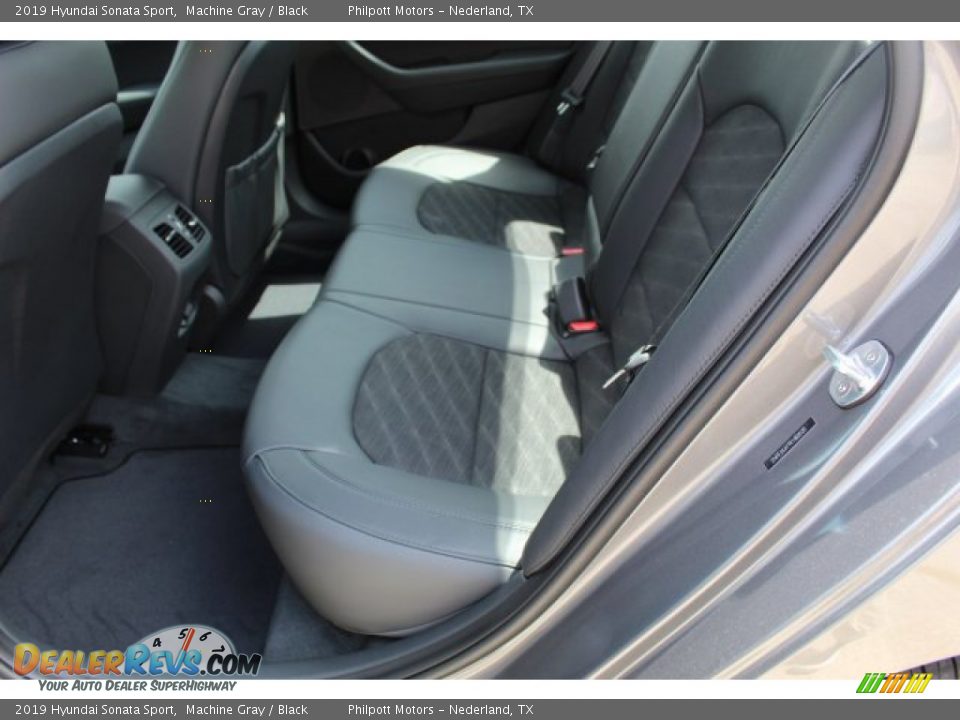 2019 Hyundai Sonata Sport Machine Gray / Black Photo #21