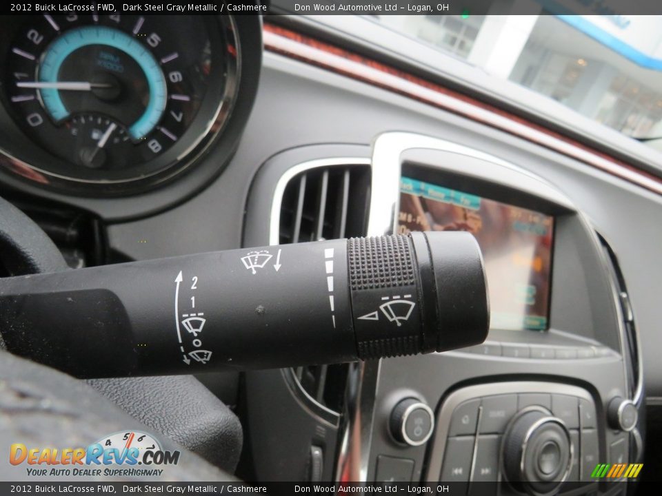 2012 Buick LaCrosse FWD Dark Steel Gray Metallic / Cashmere Photo #23