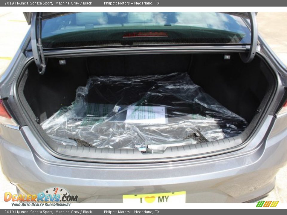 2019 Hyundai Sonata Sport Machine Gray / Black Photo #24