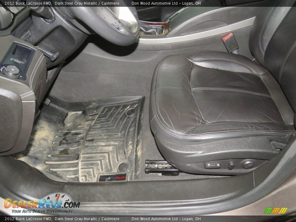 2012 Buick LaCrosse FWD Dark Steel Gray Metallic / Cashmere Photo #28