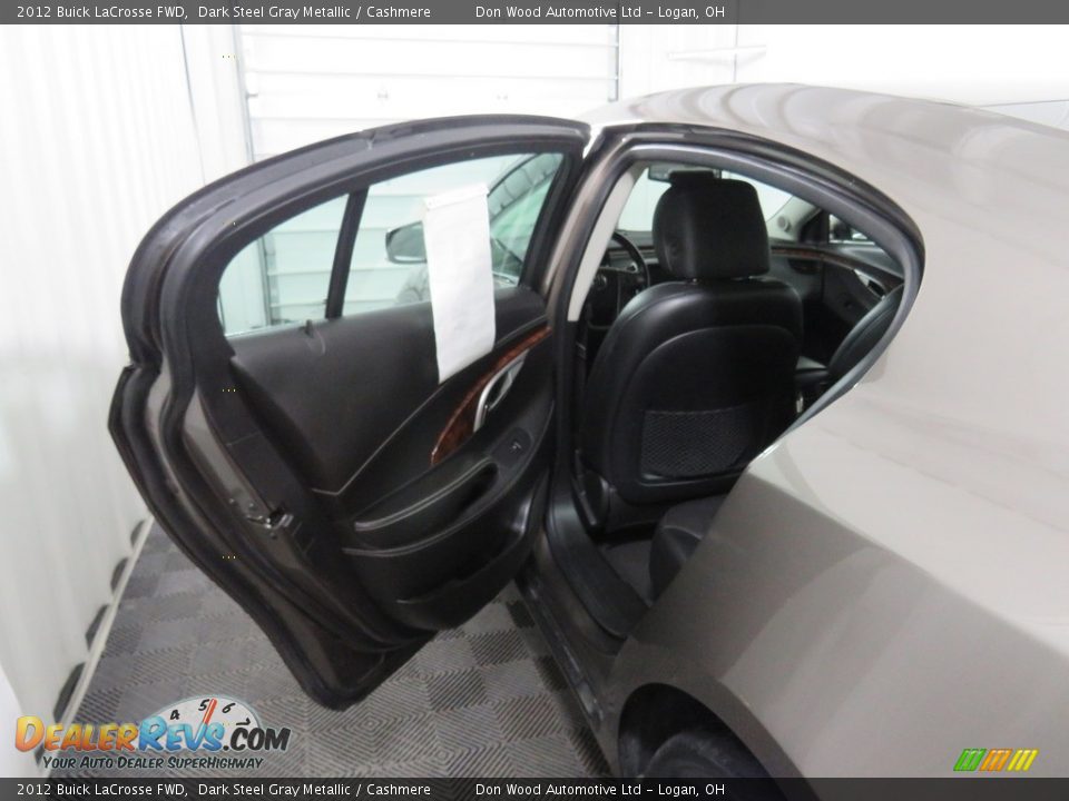 2012 Buick LaCrosse FWD Dark Steel Gray Metallic / Cashmere Photo #31