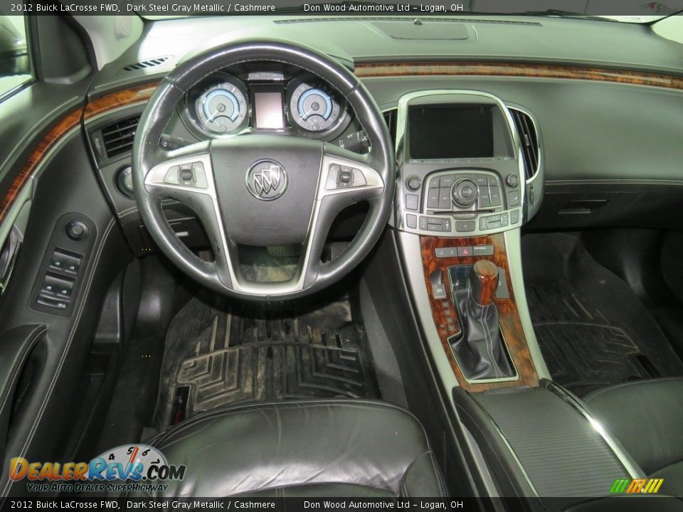 2012 Buick LaCrosse FWD Dark Steel Gray Metallic / Cashmere Photo #34