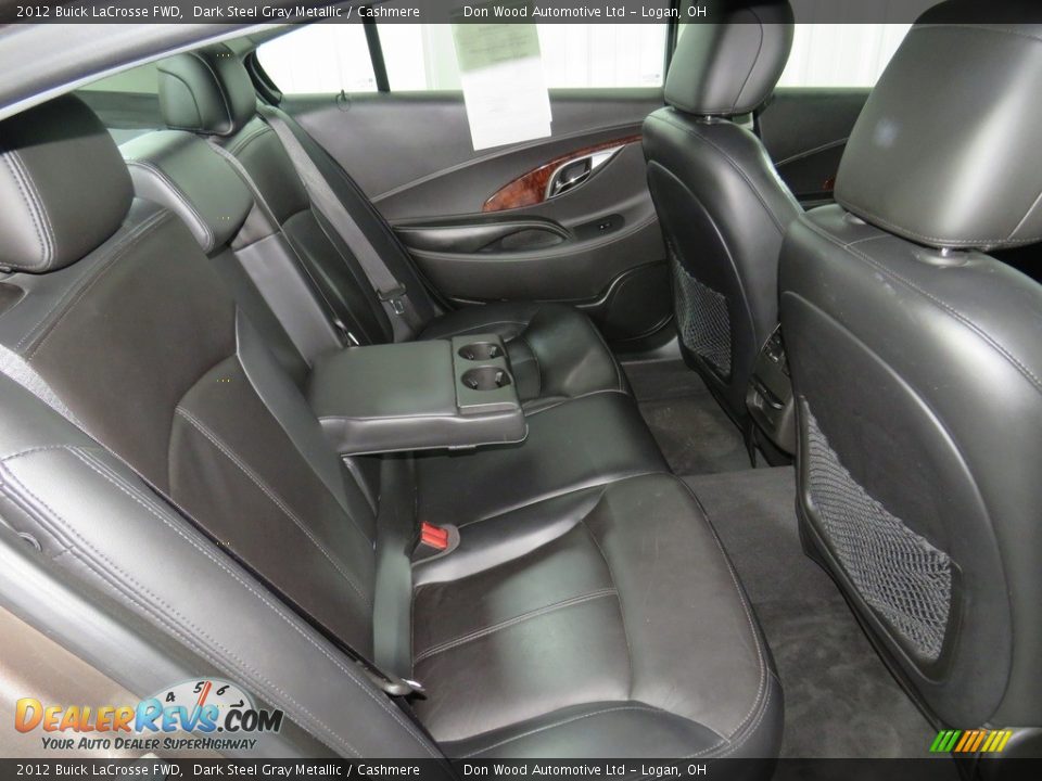 2012 Buick LaCrosse FWD Dark Steel Gray Metallic / Cashmere Photo #36