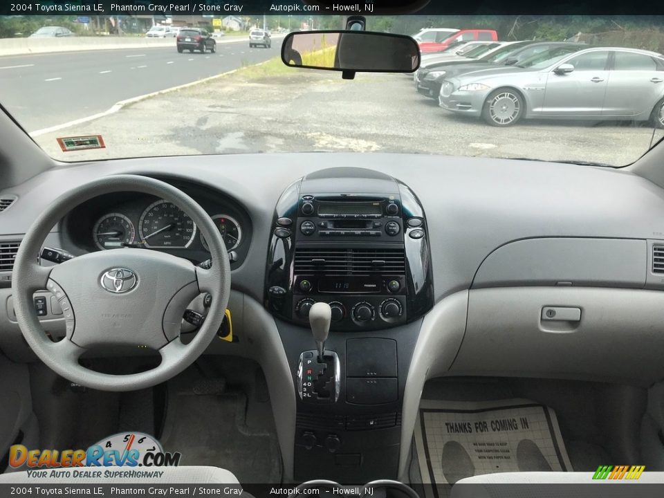 2004 Toyota Sienna LE Phantom Gray Pearl / Stone Gray Photo #13