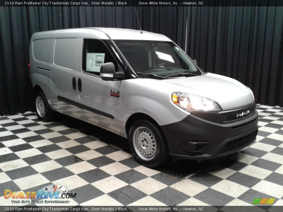 2019 Ram ProMaster City Tradesman Cargo Van Silver Metallic / Black Photo #4
