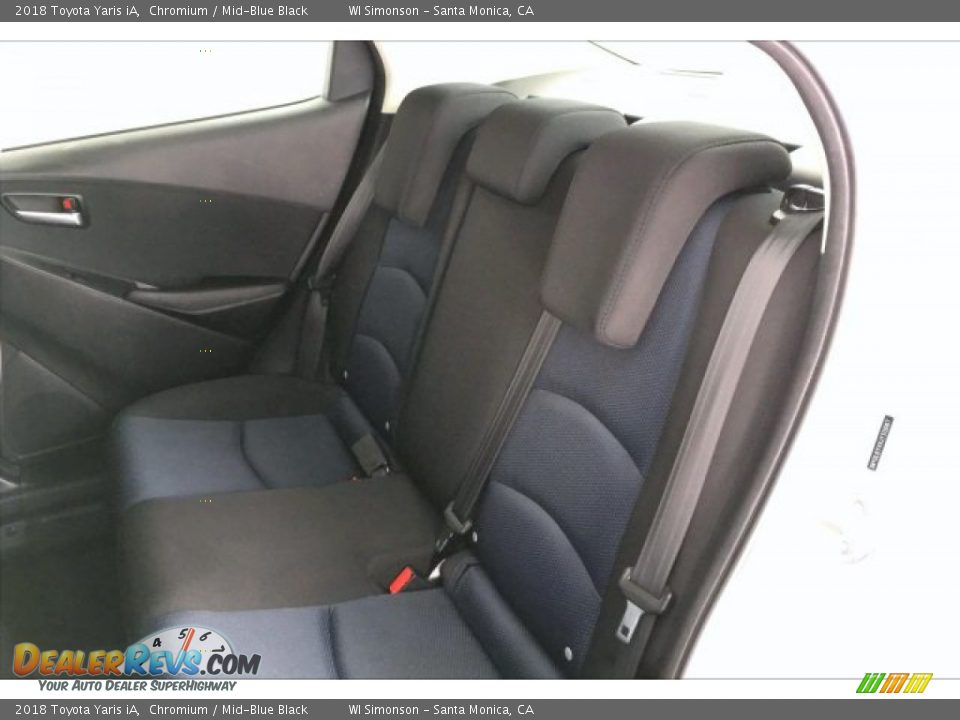2018 Toyota Yaris iA Chromium / Mid-Blue Black Photo #15