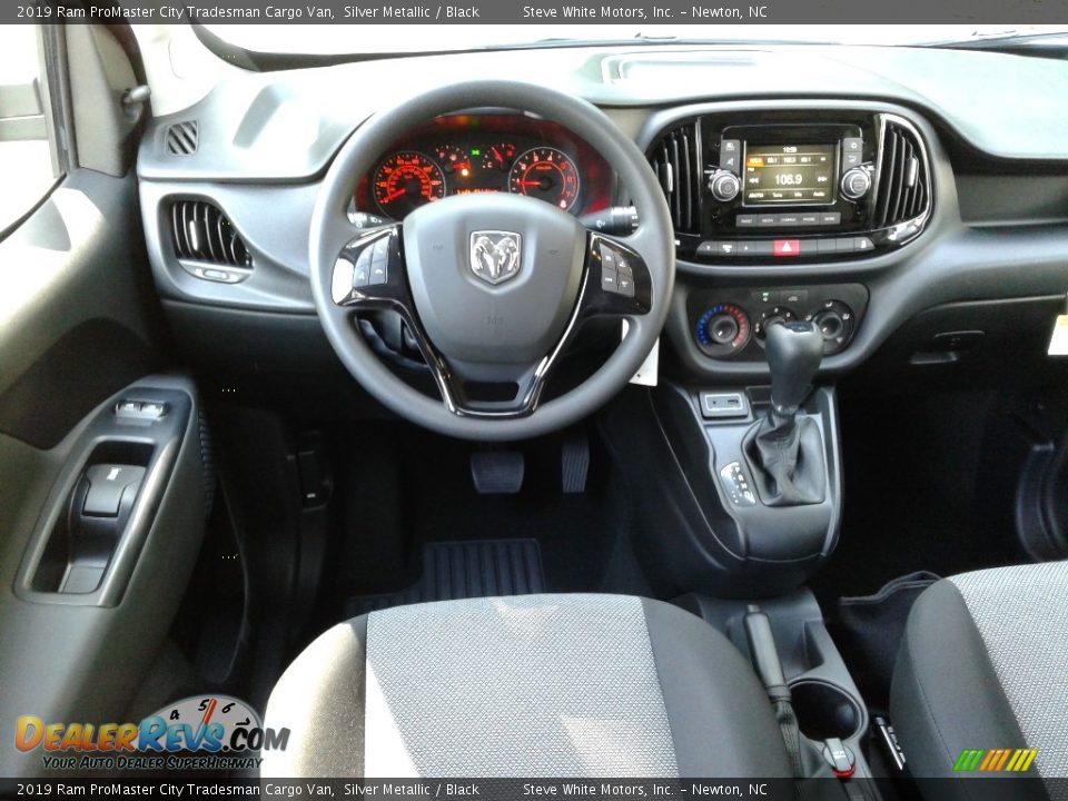 2019 Ram ProMaster City Tradesman Cargo Van Silver Metallic / Black Photo #23