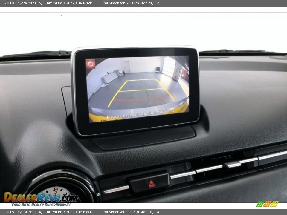 2018 Toyota Yaris iA Chromium / Mid-Blue Black Photo #21