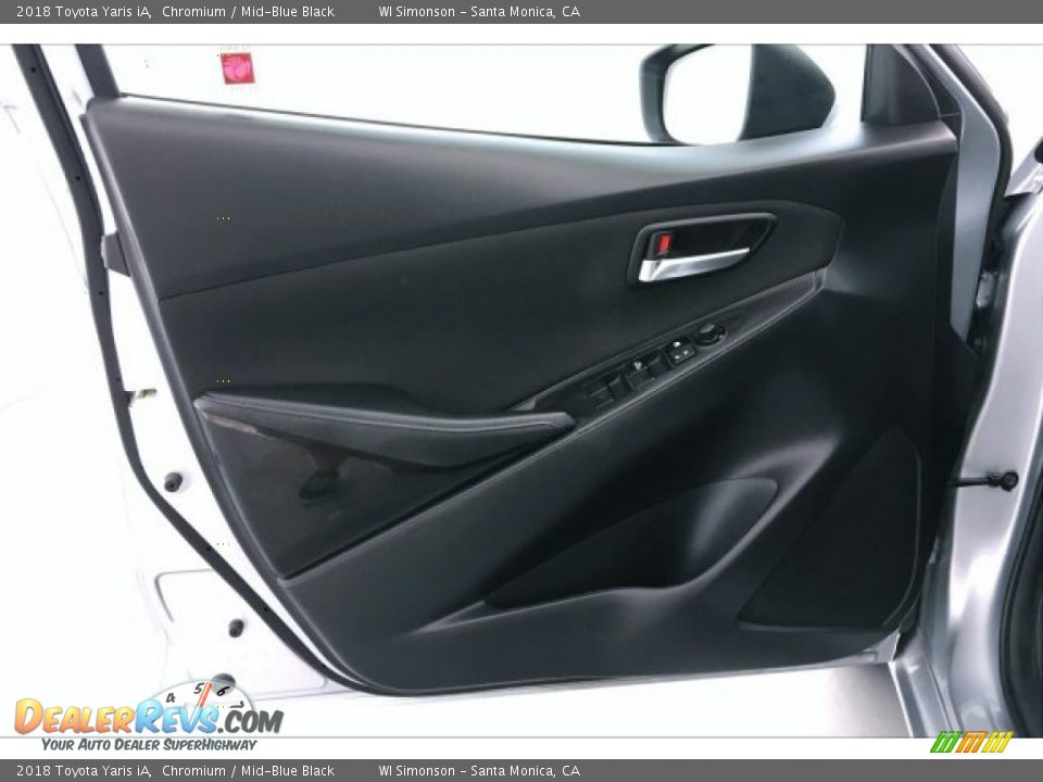 2018 Toyota Yaris iA Chromium / Mid-Blue Black Photo #25