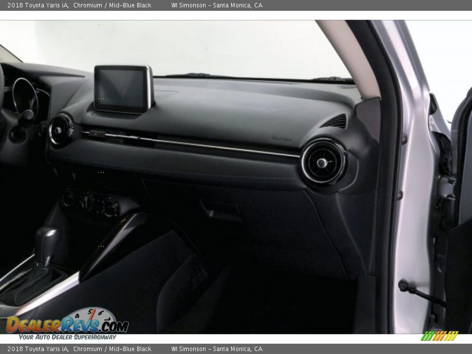 2018 Toyota Yaris iA Chromium / Mid-Blue Black Photo #28
