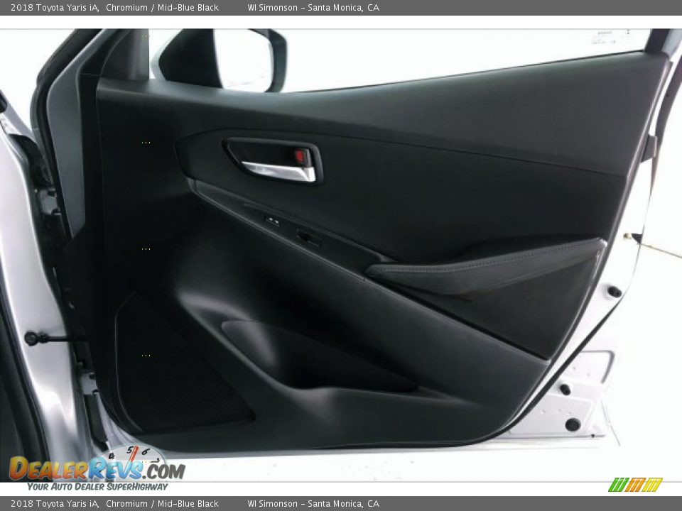 2018 Toyota Yaris iA Chromium / Mid-Blue Black Photo #29