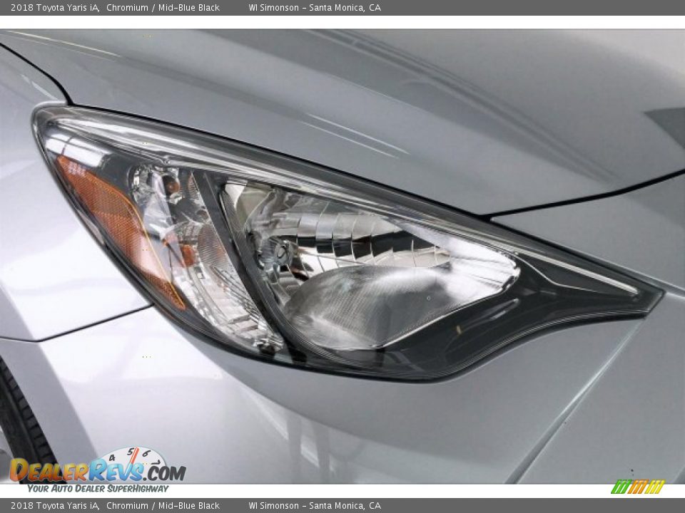 2018 Toyota Yaris iA Chromium / Mid-Blue Black Photo #31