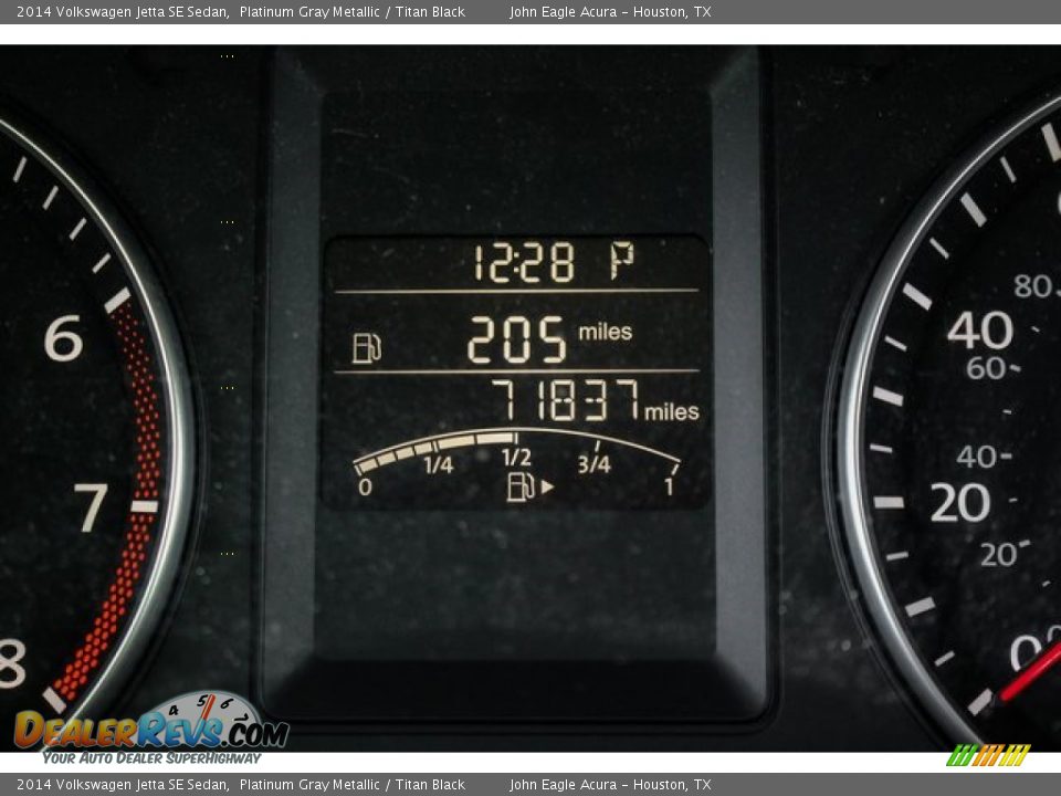 2014 Volkswagen Jetta SE Sedan Platinum Gray Metallic / Titan Black Photo #30