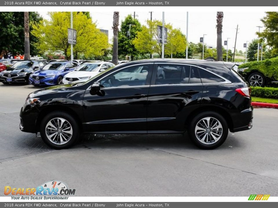2018 Acura RDX FWD Advance Crystal Black Pearl / Ebony Photo #4