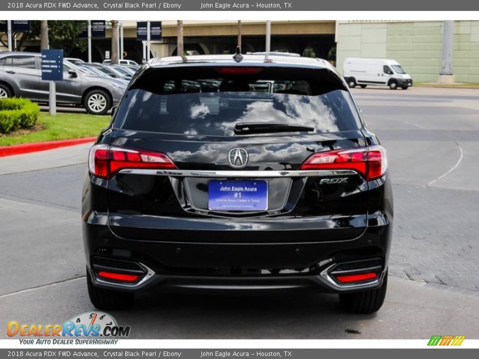 2018 Acura RDX FWD Advance Crystal Black Pearl / Ebony Photo #6