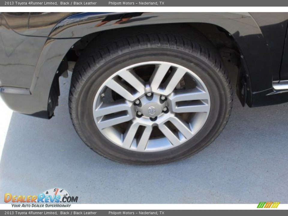 2013 Toyota 4Runner Limited Black / Black Leather Photo #5