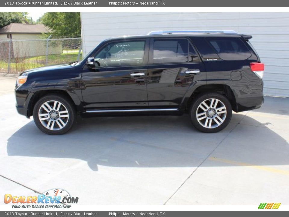 2013 Toyota 4Runner Limited Black / Black Leather Photo #6