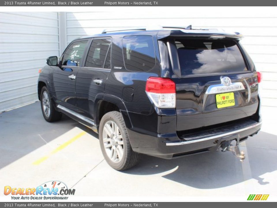 2013 Toyota 4Runner Limited Black / Black Leather Photo #7