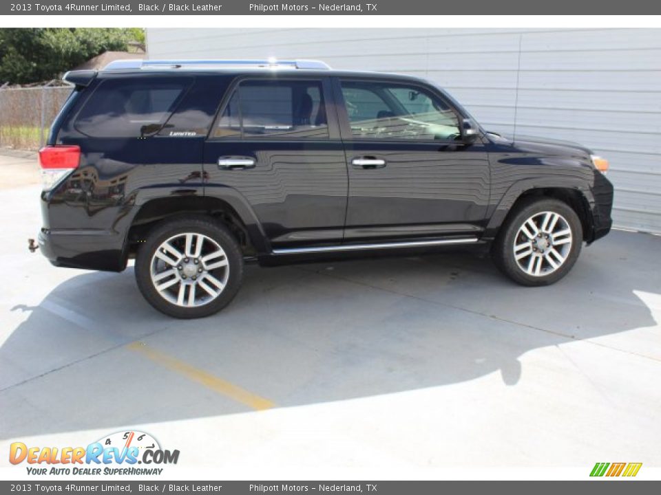 2013 Toyota 4Runner Limited Black / Black Leather Photo #10