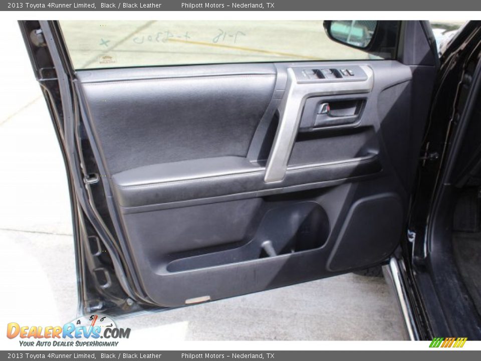 2013 Toyota 4Runner Limited Black / Black Leather Photo #11