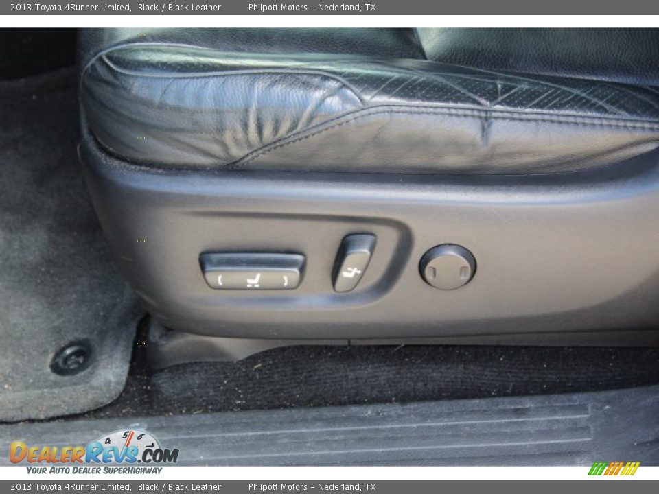 2013 Toyota 4Runner Limited Black / Black Leather Photo #13