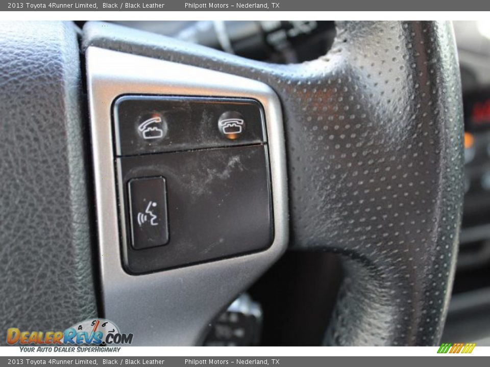2013 Toyota 4Runner Limited Black / Black Leather Photo #15