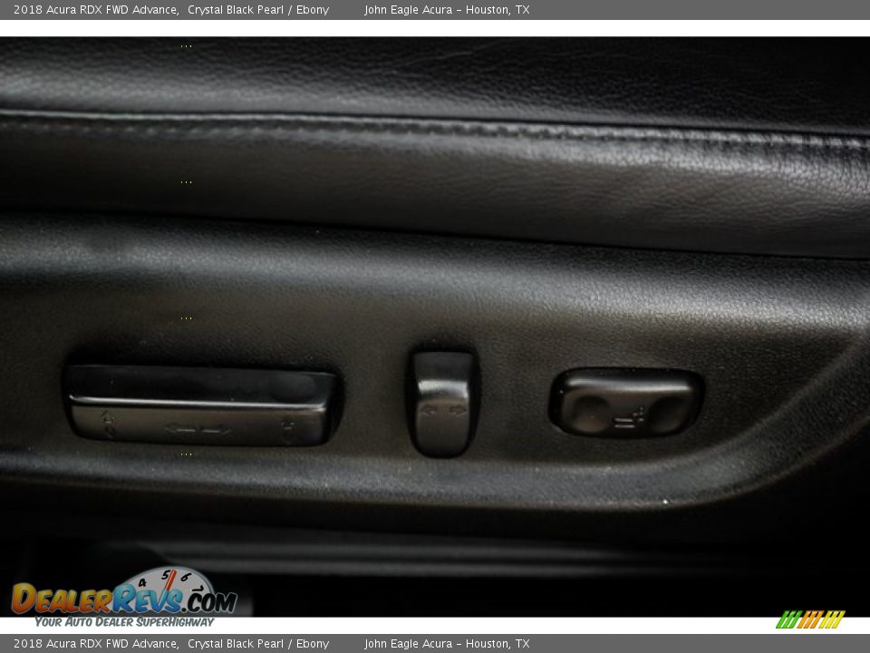2018 Acura RDX FWD Advance Crystal Black Pearl / Ebony Photo #16
