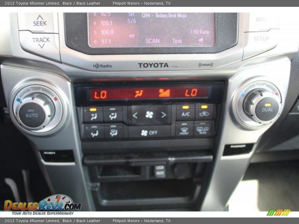 2013 Toyota 4Runner Limited Black / Black Leather Photo #19