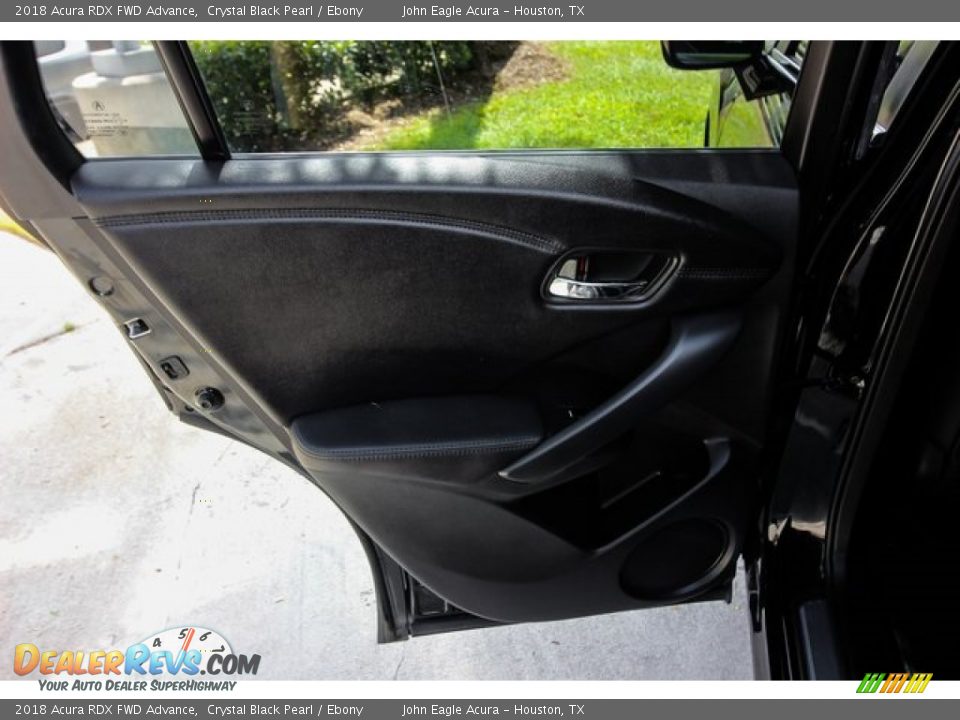 2018 Acura RDX FWD Advance Crystal Black Pearl / Ebony Photo #20