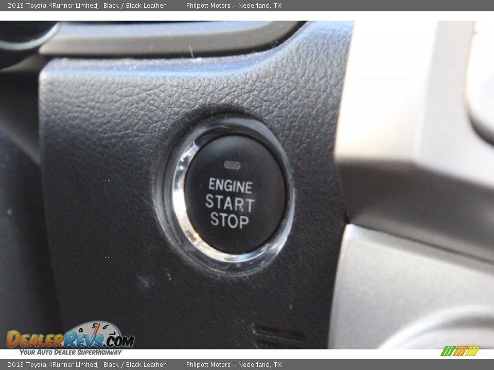 2013 Toyota 4Runner Limited Black / Black Leather Photo #20