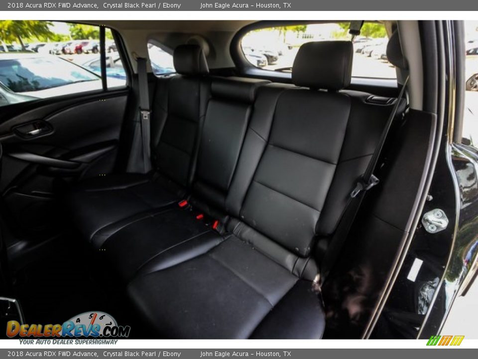 2018 Acura RDX FWD Advance Crystal Black Pearl / Ebony Photo #21
