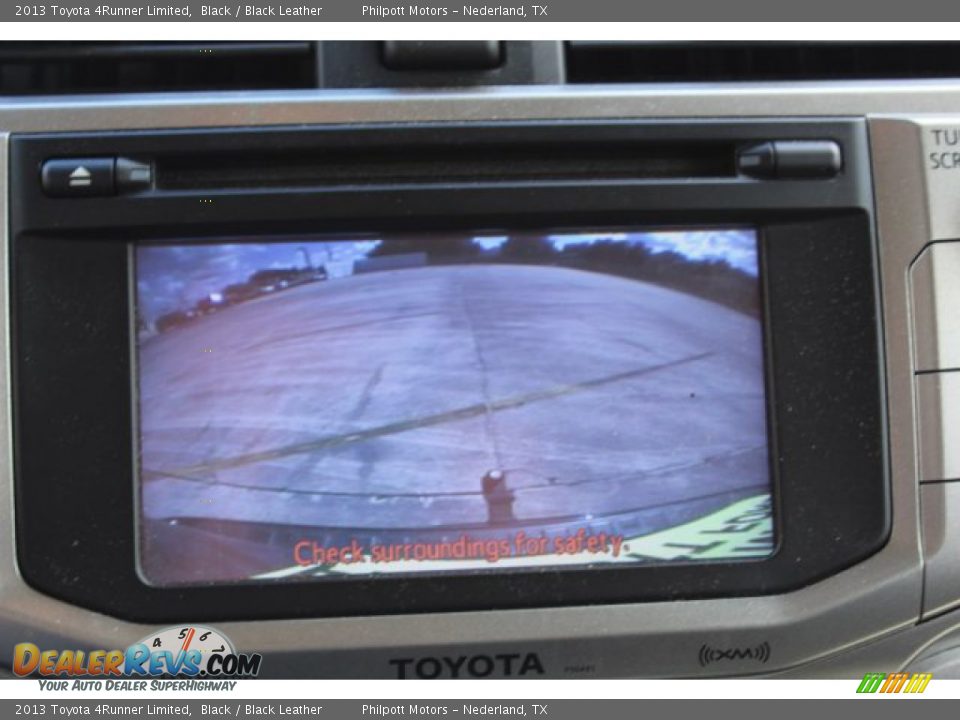 2013 Toyota 4Runner Limited Black / Black Leather Photo #21