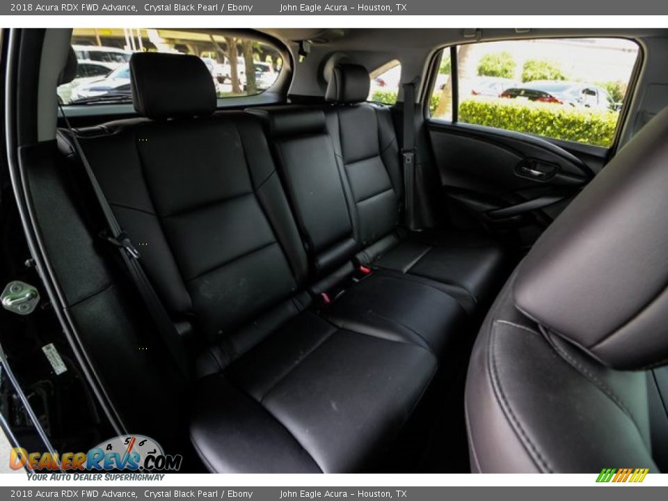2018 Acura RDX FWD Advance Crystal Black Pearl / Ebony Photo #23