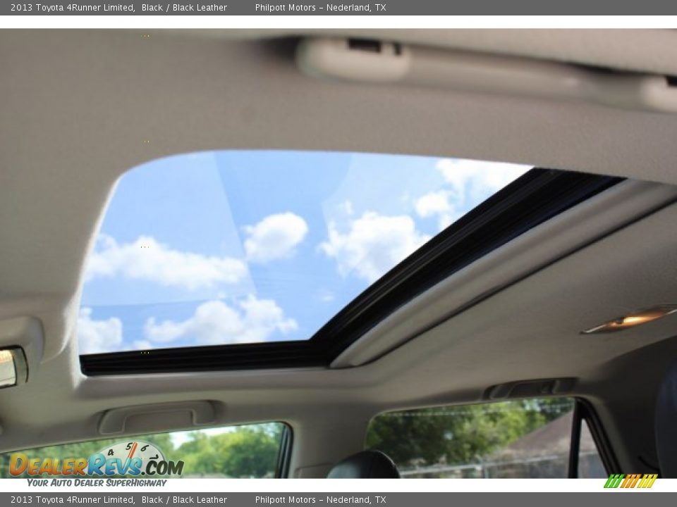 2013 Toyota 4Runner Limited Black / Black Leather Photo #22