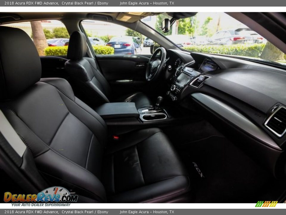 2018 Acura RDX FWD Advance Crystal Black Pearl / Ebony Photo #25