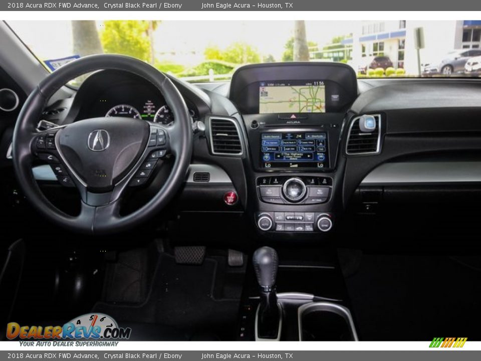 2018 Acura RDX FWD Advance Crystal Black Pearl / Ebony Photo #26