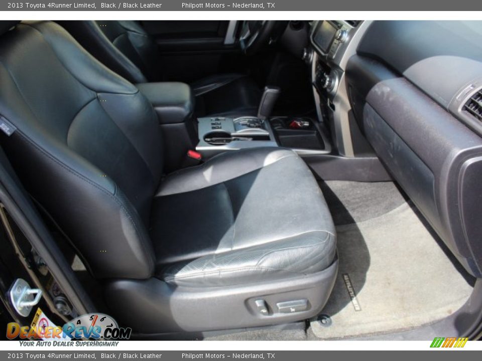 2013 Toyota 4Runner Limited Black / Black Leather Photo #31