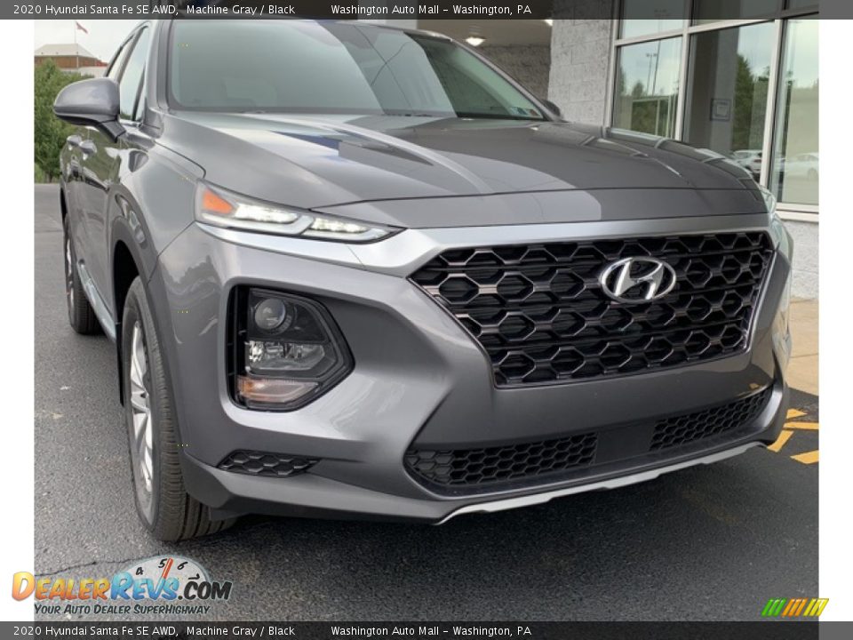 2020 Hyundai Santa Fe SE AWD Machine Gray / Black Photo #1