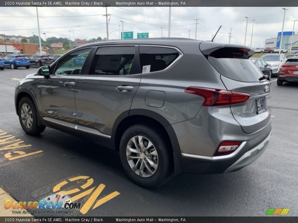 2020 Hyundai Santa Fe SE AWD Machine Gray / Black Photo #6