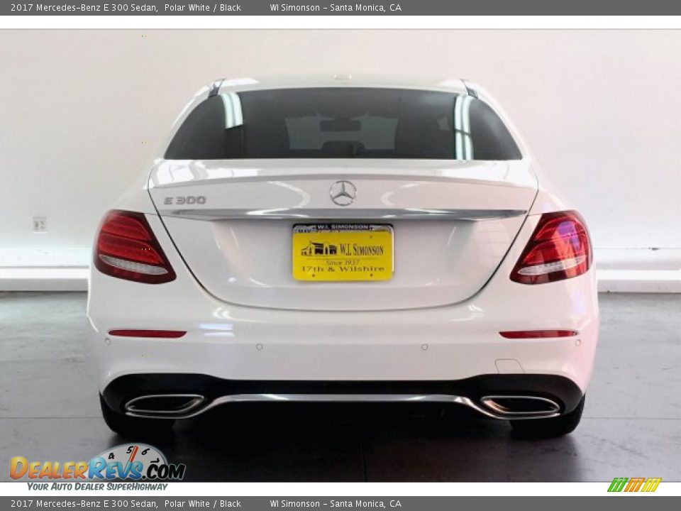 2017 Mercedes-Benz E 300 Sedan Polar White / Black Photo #3