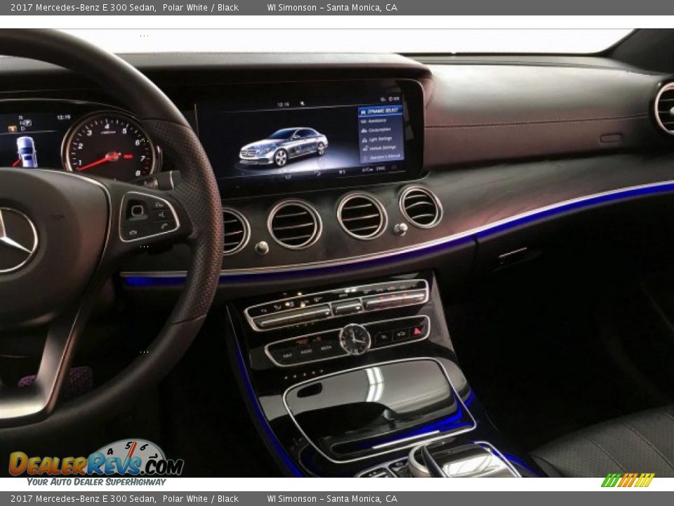 2017 Mercedes-Benz E 300 Sedan Polar White / Black Photo #5
