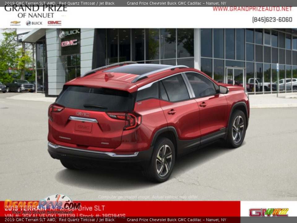 2019 GMC Terrain SLT AWD Red Quartz Tintcoat / Jet Black Photo #3