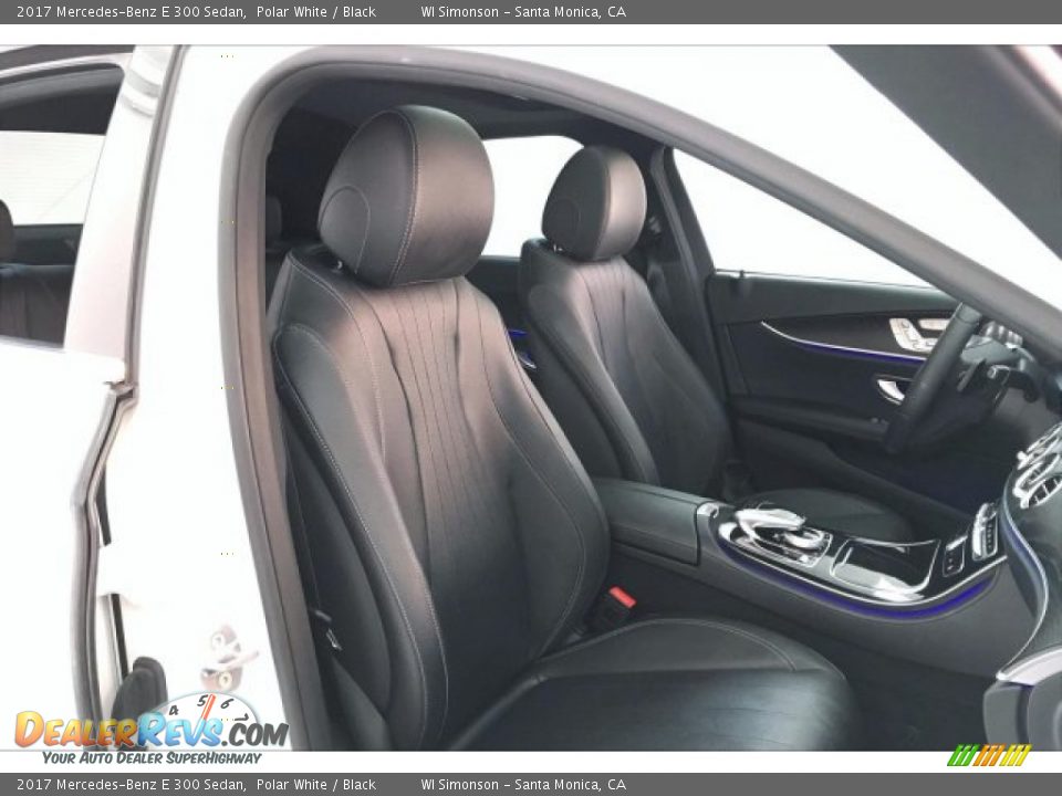 2017 Mercedes-Benz E 300 Sedan Polar White / Black Photo #6