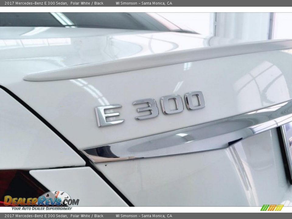 2017 Mercedes-Benz E 300 Sedan Polar White / Black Photo #7