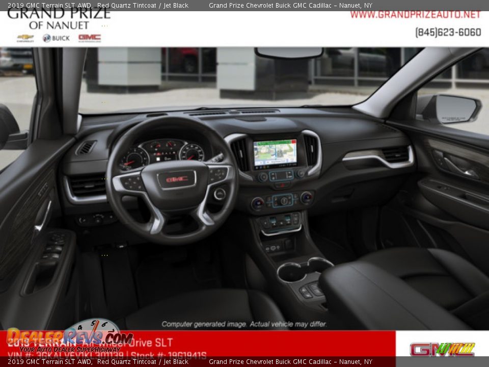 2019 GMC Terrain SLT AWD Red Quartz Tintcoat / Jet Black Photo #5