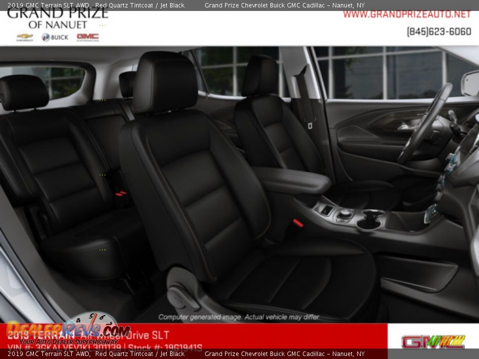 2019 GMC Terrain SLT AWD Red Quartz Tintcoat / Jet Black Photo #6