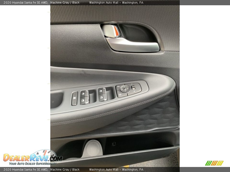 2020 Hyundai Santa Fe SE AWD Machine Gray / Black Photo #12