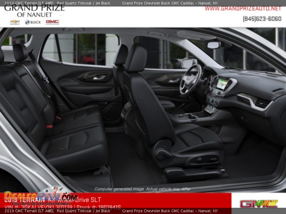 2019 GMC Terrain SLT AWD Red Quartz Tintcoat / Jet Black Photo #8