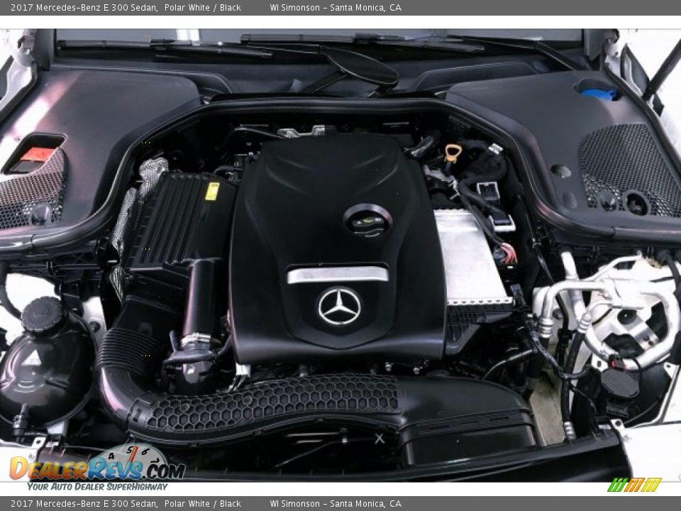 2017 Mercedes-Benz E 300 Sedan Polar White / Black Photo #9