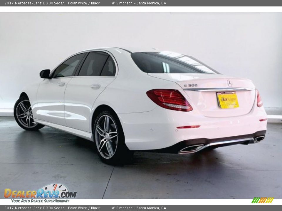 2017 Mercedes-Benz E 300 Sedan Polar White / Black Photo #10
